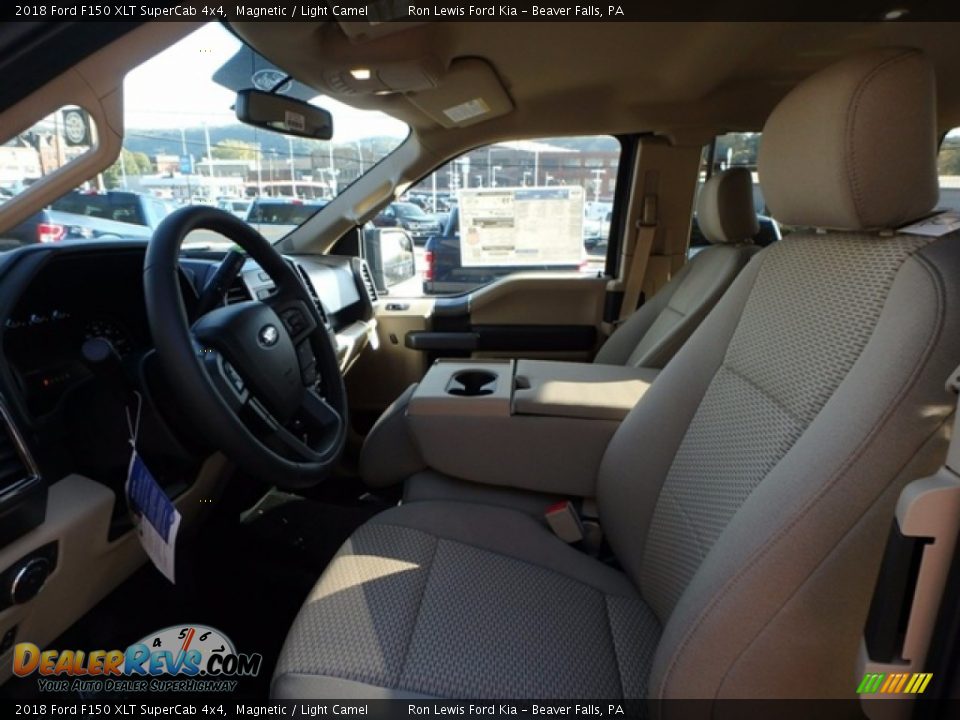 2018 Ford F150 XLT SuperCab 4x4 Magnetic / Light Camel Photo #10