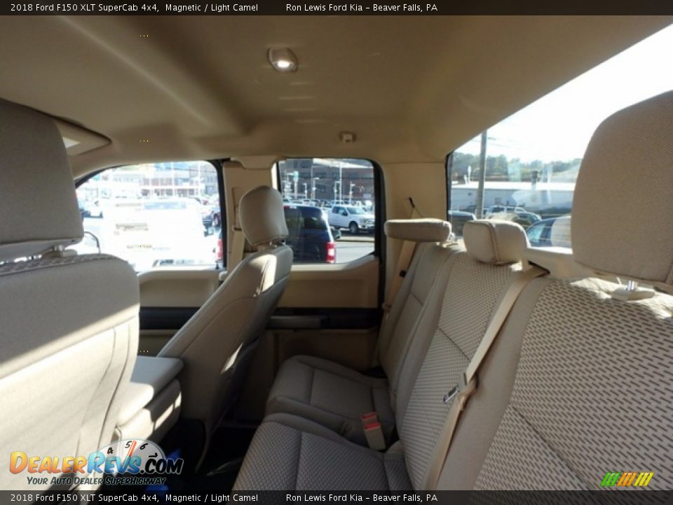 2018 Ford F150 XLT SuperCab 4x4 Magnetic / Light Camel Photo #11