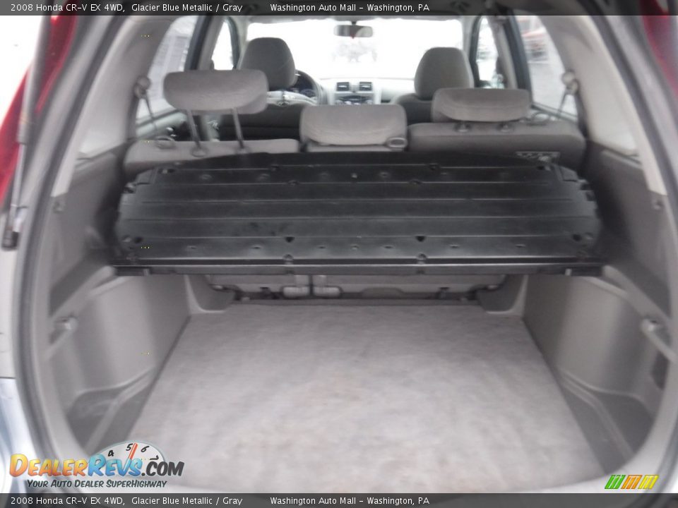 2008 Honda CR-V EX 4WD Glacier Blue Metallic / Gray Photo #23