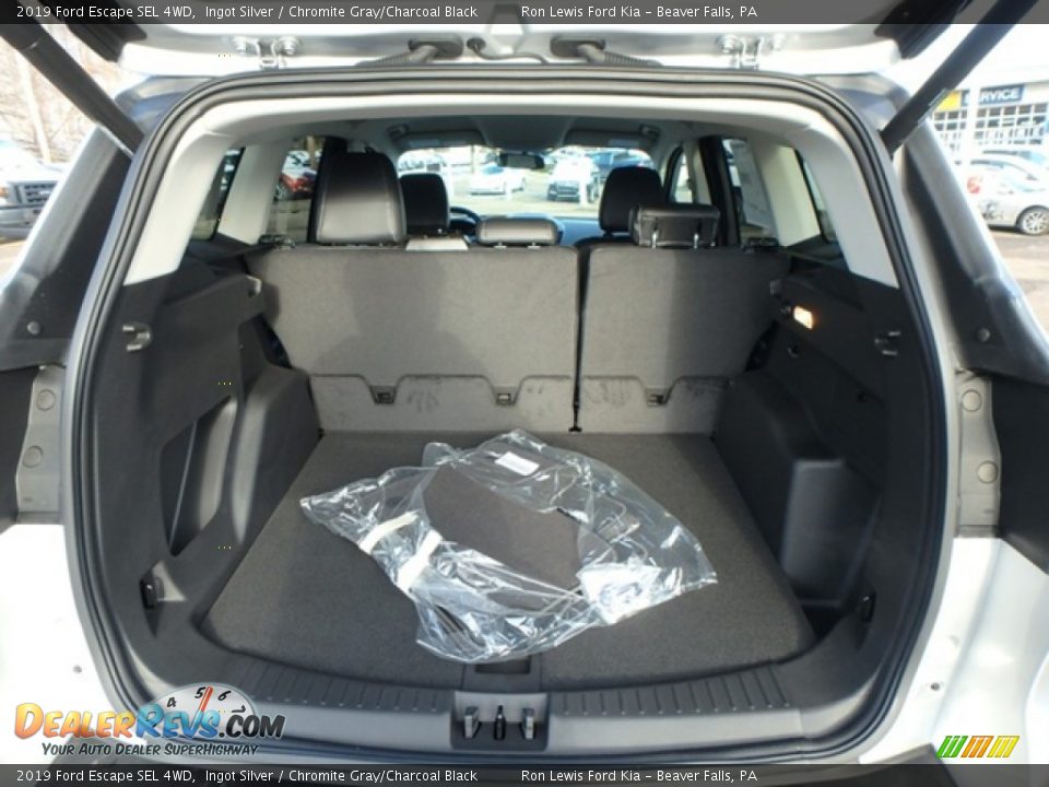 2019 Ford Escape SEL 4WD Ingot Silver / Chromite Gray/Charcoal Black Photo #4