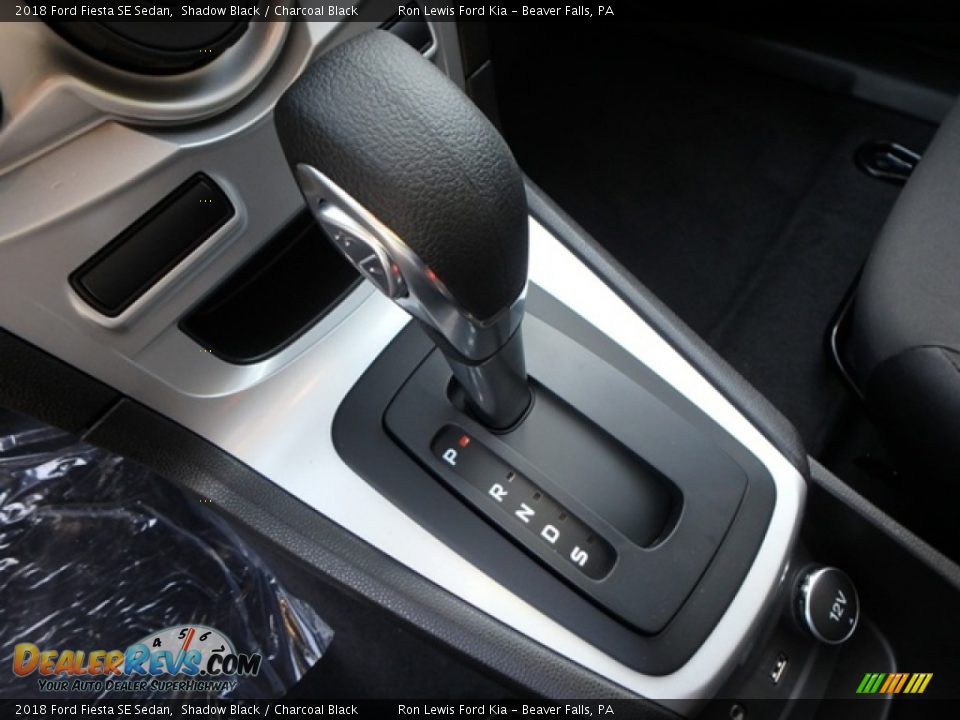 2018 Ford Fiesta SE Sedan Shadow Black / Charcoal Black Photo #15