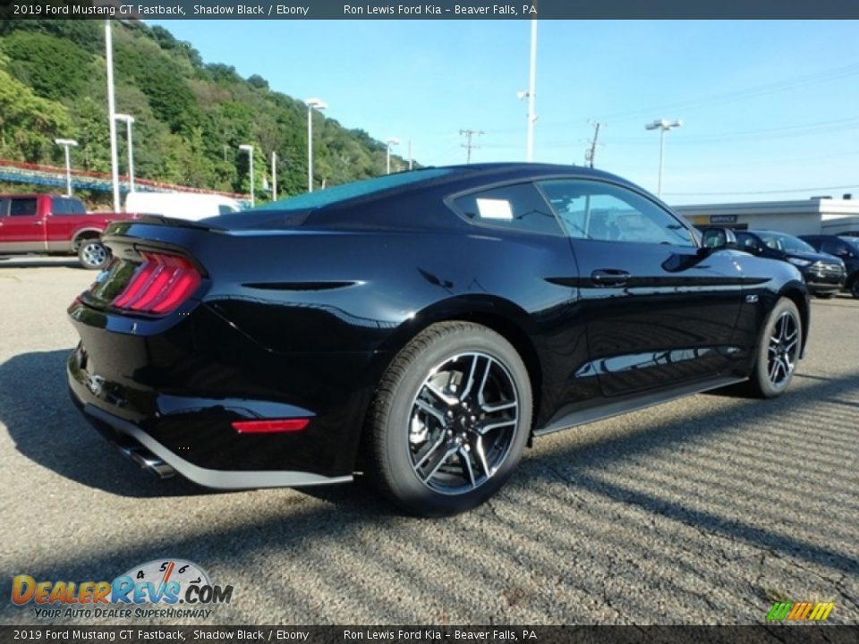 2019 Ford Mustang GT Fastback Shadow Black / Ebony Photo #2