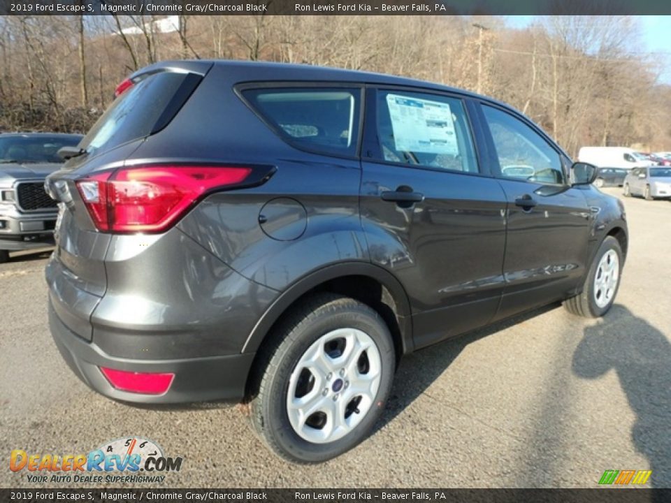 2019 Ford Escape S Magnetic / Chromite Gray/Charcoal Black Photo #2