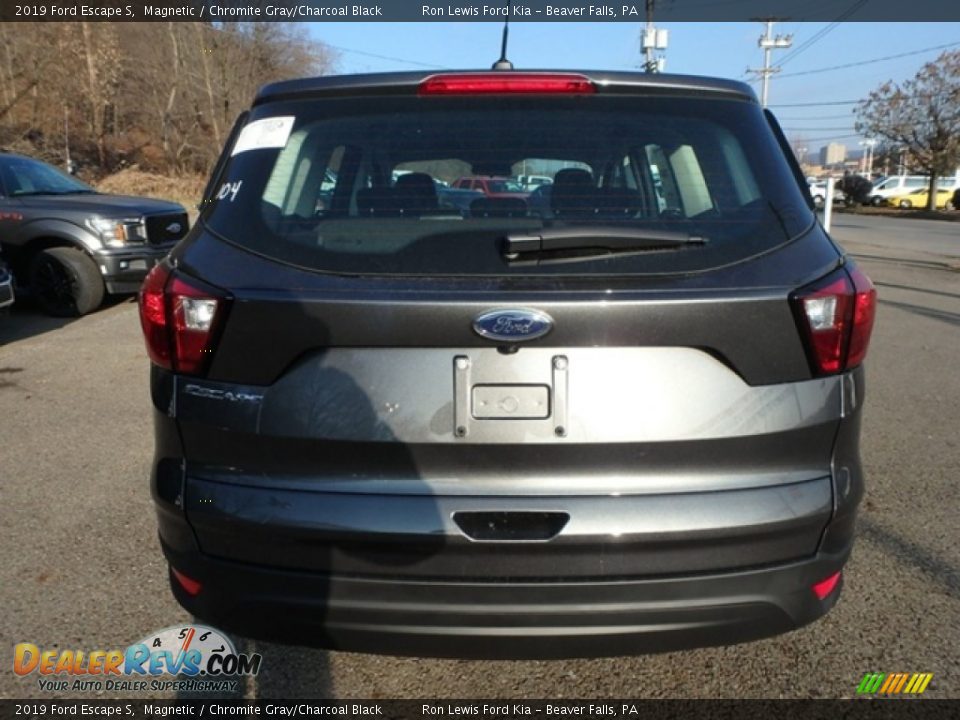 2019 Ford Escape S Magnetic / Chromite Gray/Charcoal Black Photo #3