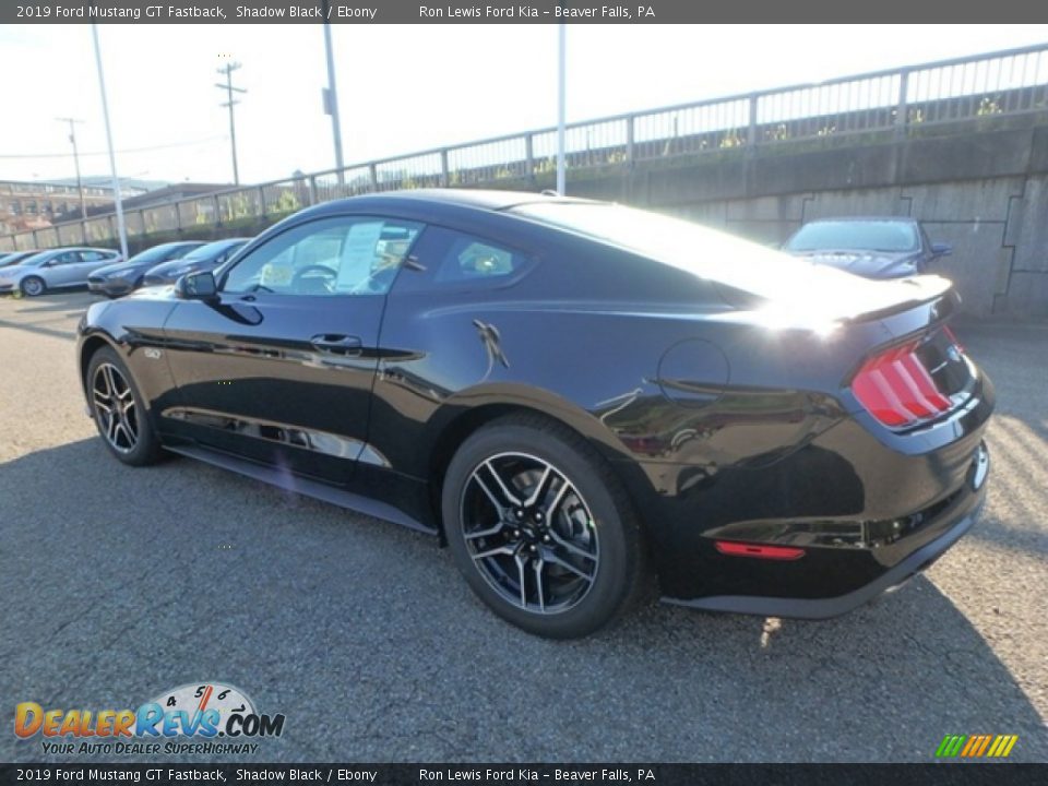 2019 Ford Mustang GT Fastback Shadow Black / Ebony Photo #4