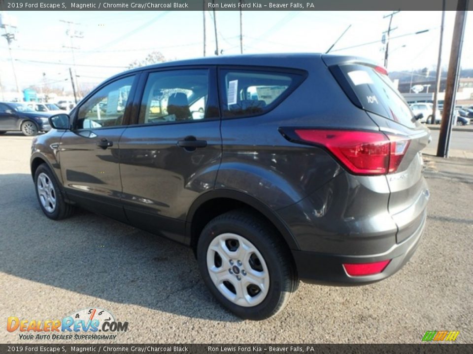 2019 Ford Escape S Magnetic / Chromite Gray/Charcoal Black Photo #5