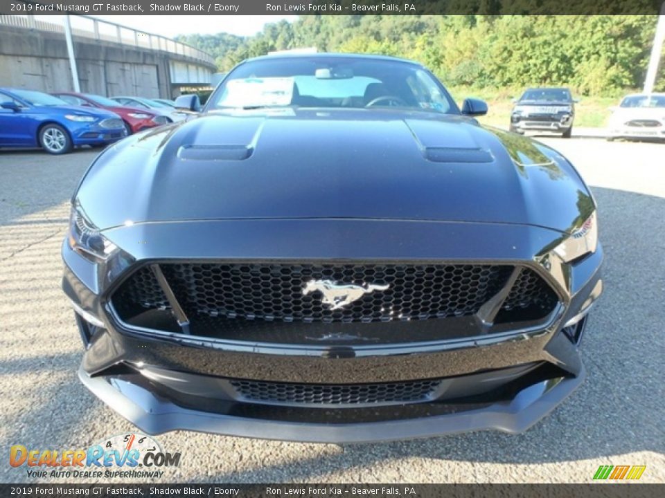 2019 Ford Mustang GT Fastback Shadow Black / Ebony Photo #6