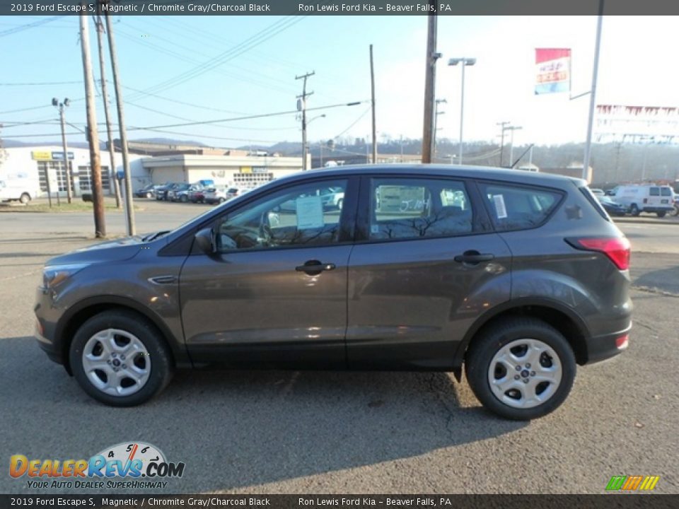 2019 Ford Escape S Magnetic / Chromite Gray/Charcoal Black Photo #6