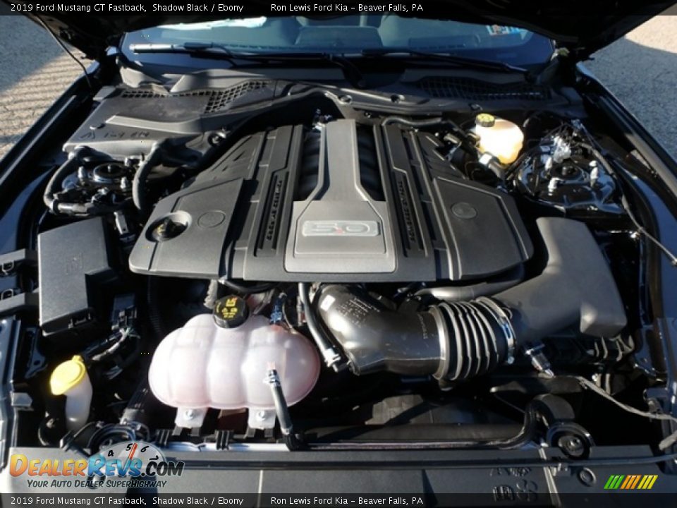 2019 Ford Mustang GT Fastback Shadow Black / Ebony Photo #7