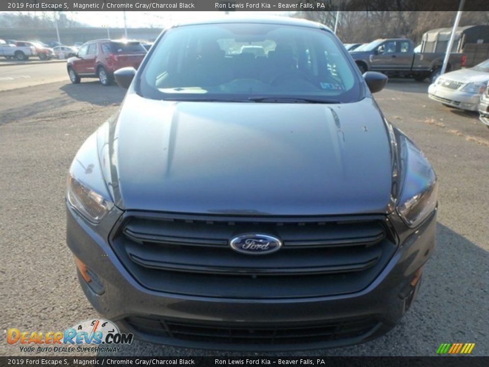 2019 Ford Escape S Magnetic / Chromite Gray/Charcoal Black Photo #8