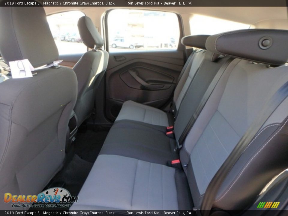 2019 Ford Escape S Magnetic / Chromite Gray/Charcoal Black Photo #12
