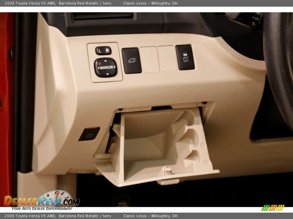 2009 Toyota Venza V6 AWD Barcelona Red Metallic / Ivory Photo #5