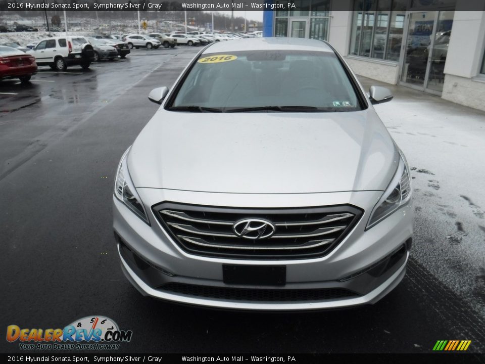2016 Hyundai Sonata Sport Symphony Silver / Gray Photo #4