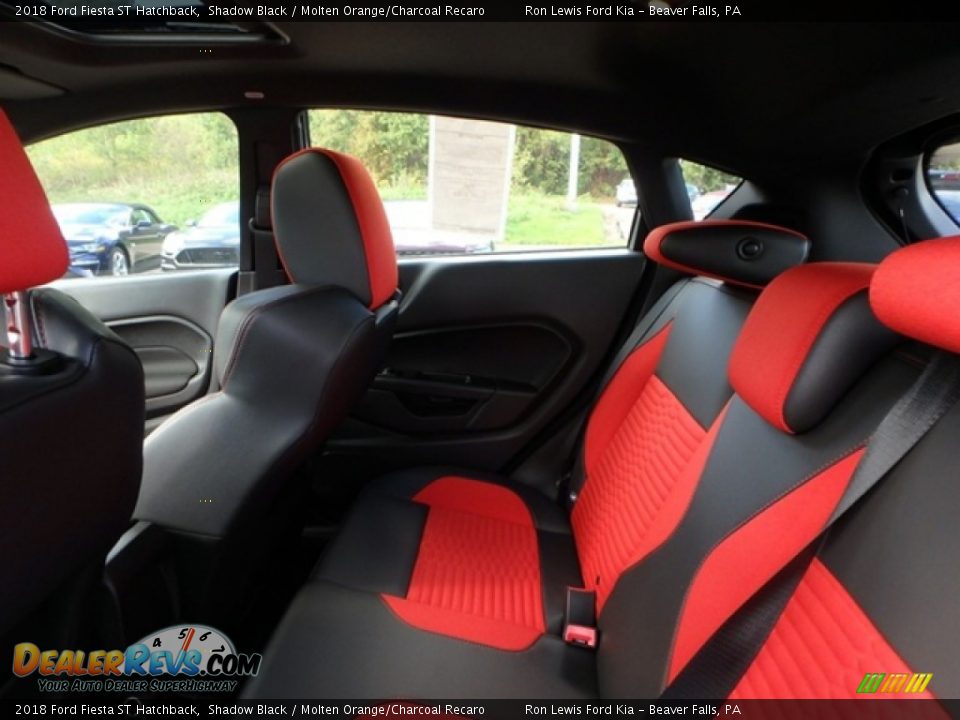 Rear Seat of 2018 Ford Fiesta ST Hatchback Photo #11