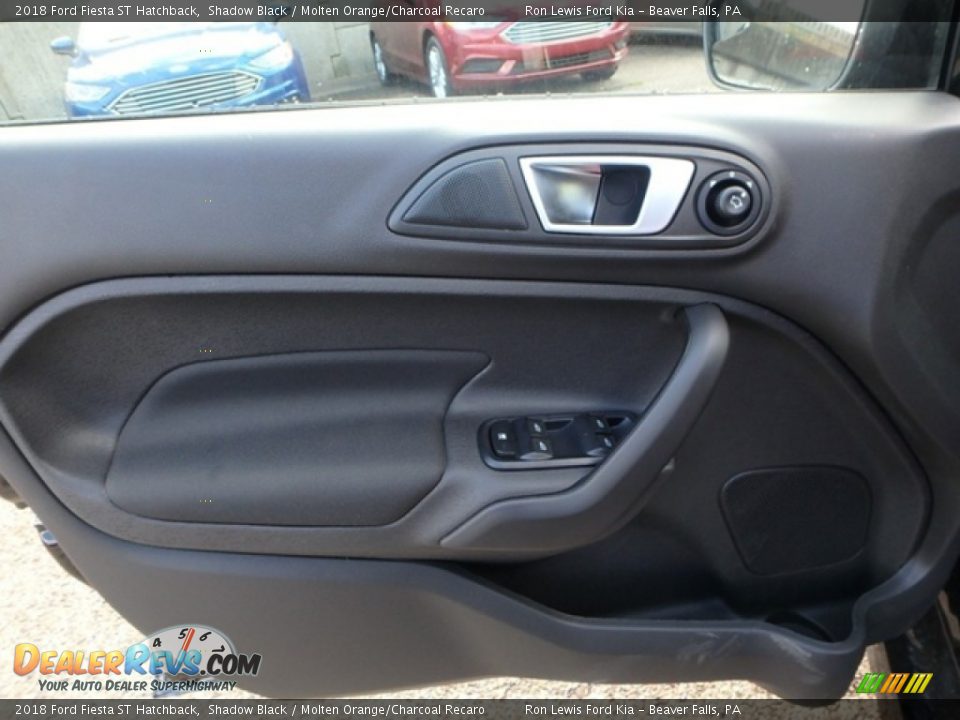 Door Panel of 2018 Ford Fiesta ST Hatchback Photo #13