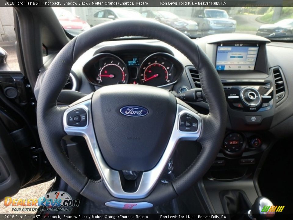 2018 Ford Fiesta ST Hatchback Steering Wheel Photo #17