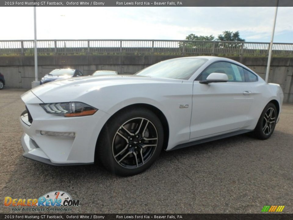 2019 Ford Mustang GT Fastback Oxford White / Ebony Photo #6