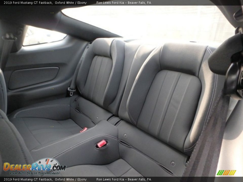 2019 Ford Mustang GT Fastback Oxford White / Ebony Photo #12