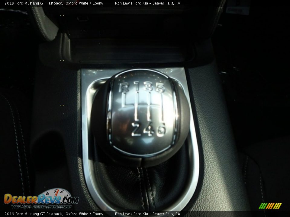 2019 Ford Mustang GT Fastback Oxford White / Ebony Photo #18