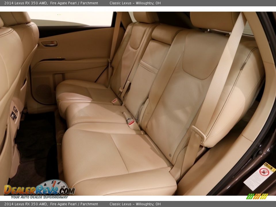 2014 Lexus RX 350 AWD Fire Agate Pearl / Parchment Photo #20