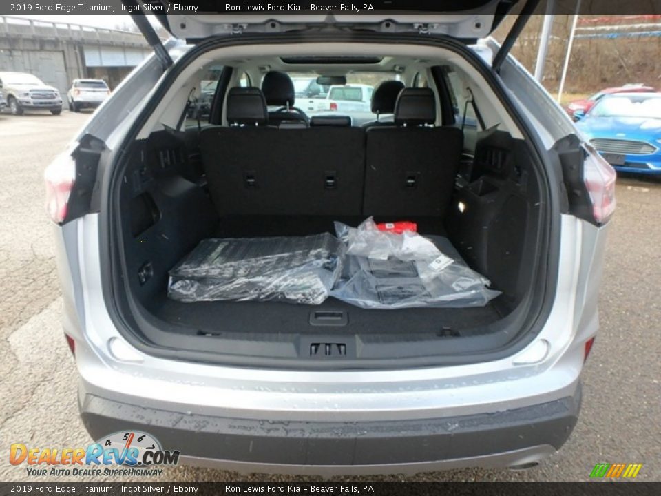 2019 Ford Edge Titanium Ingot Silver / Ebony Photo #4