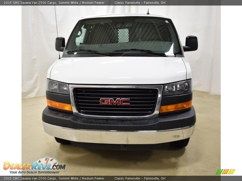 2015 GMC Savana Van 2500 Cargo Summit White / Medium Pewter Photo #4