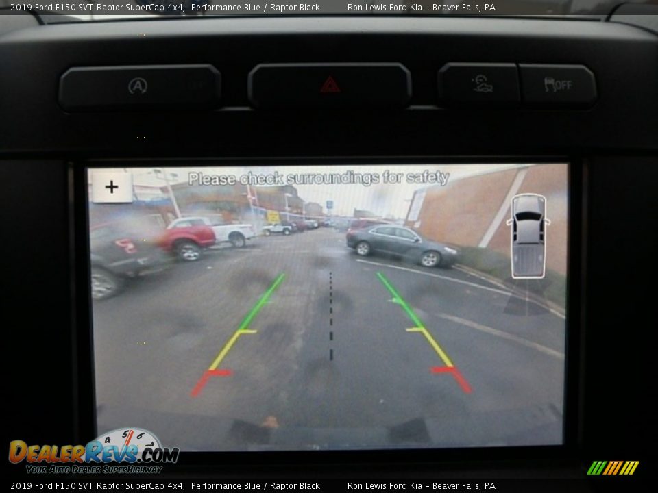2019 Ford F150 SVT Raptor SuperCab 4x4 Performance Blue / Raptor Black Photo #19