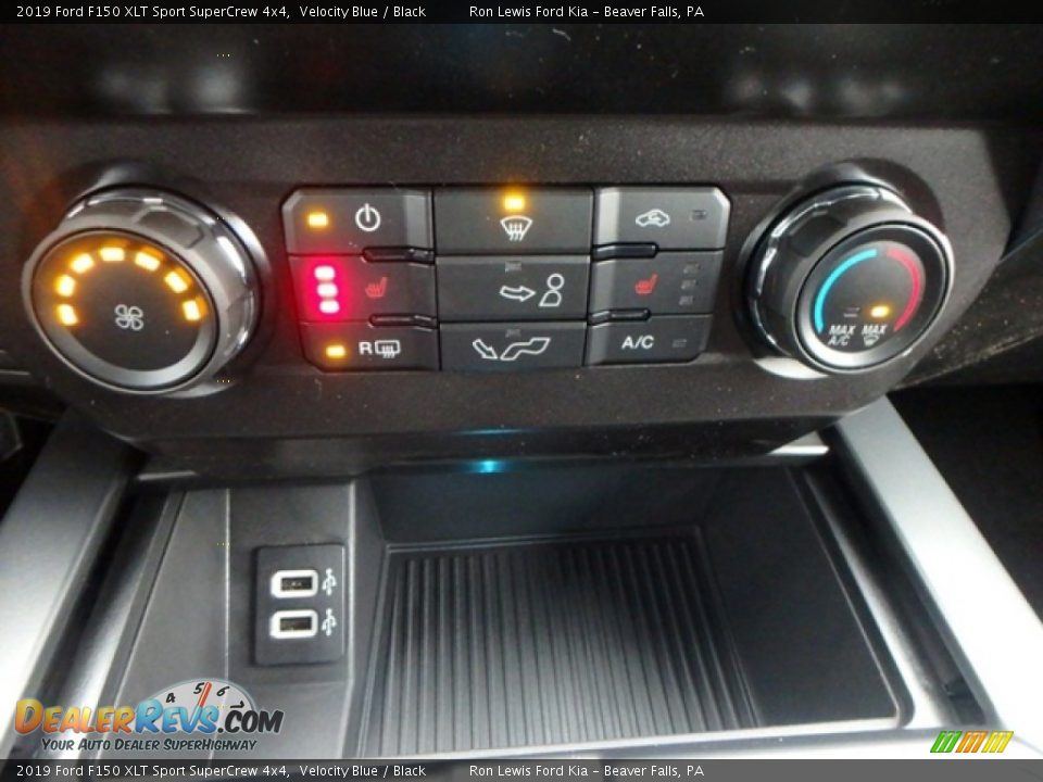 2019 Ford F150 XLT Sport SuperCrew 4x4 Velocity Blue / Black Photo #20