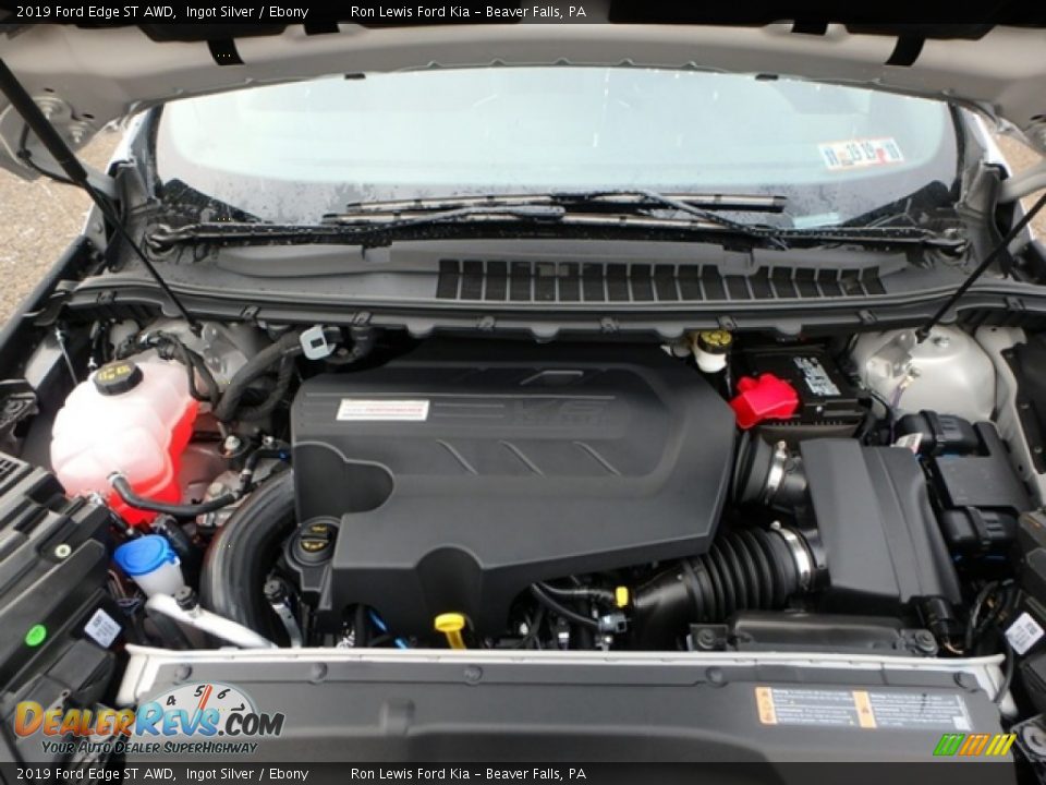 2019 Ford Edge ST AWD 2.7 Liter Turbocharged DOHC 24-Valve EcoBoost V6 Engine Photo #9