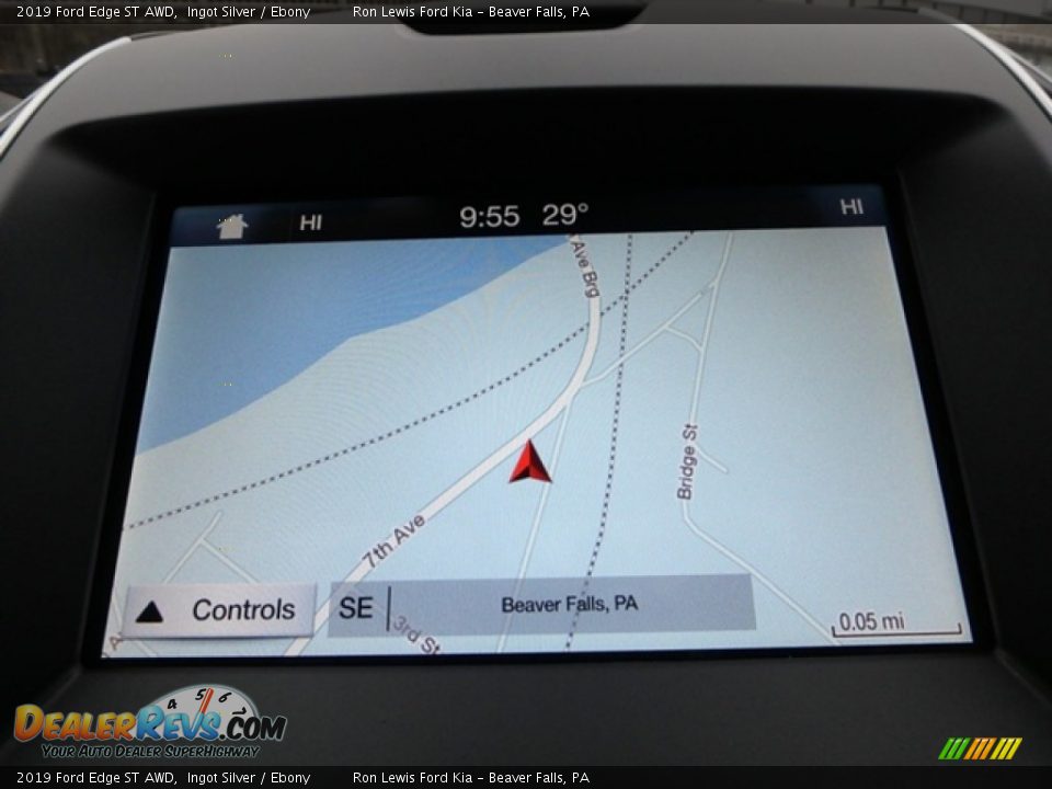 Navigation of 2019 Ford Edge ST AWD Photo #18