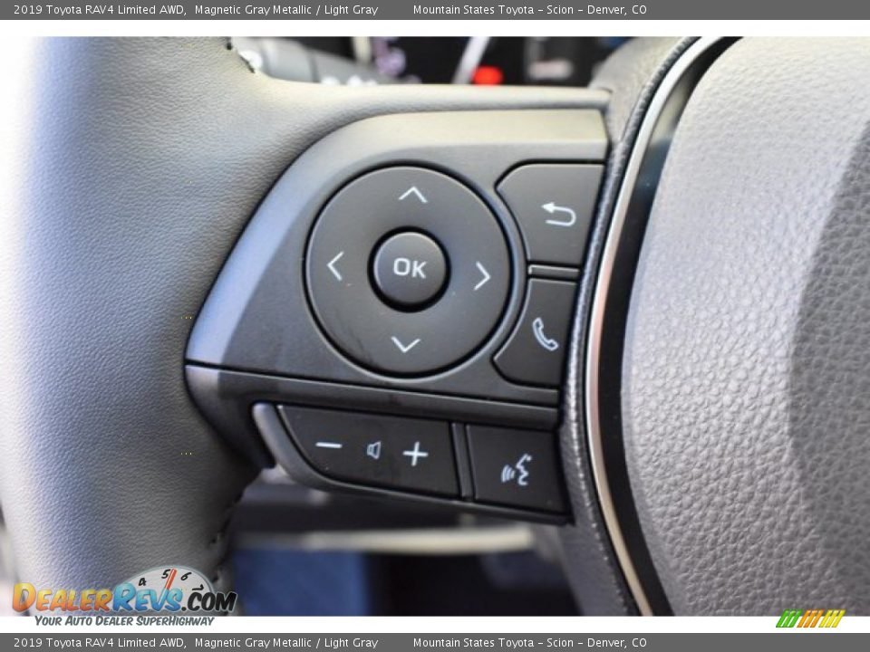 2019 Toyota RAV4 Limited AWD Steering Wheel Photo #27
