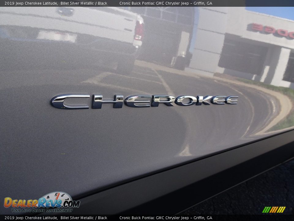 2019 Jeep Cherokee Latitude Billet Silver Metallic / Black Photo #8