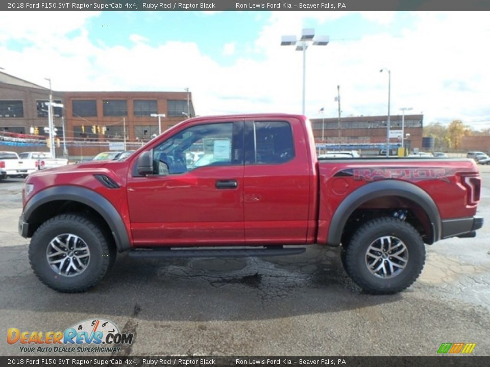 Ruby Red 2018 Ford F150 SVT Raptor SuperCab 4x4 Photo #5
