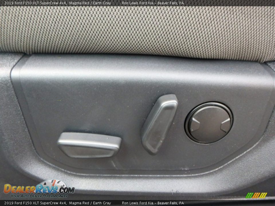 2019 Ford F150 XLT SuperCrew 4x4 Magma Red / Earth Gray Photo #15