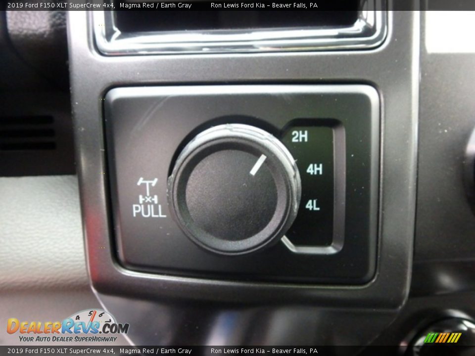 2019 Ford F150 XLT SuperCrew 4x4 Magma Red / Earth Gray Photo #18