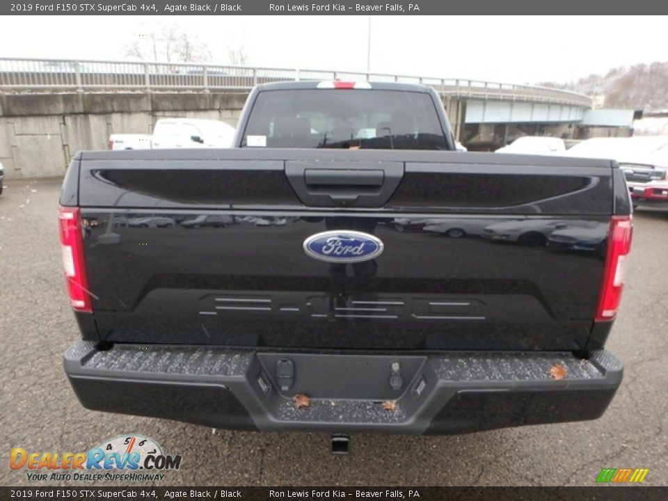2019 Ford F150 STX SuperCab 4x4 Agate Black / Black Photo #3