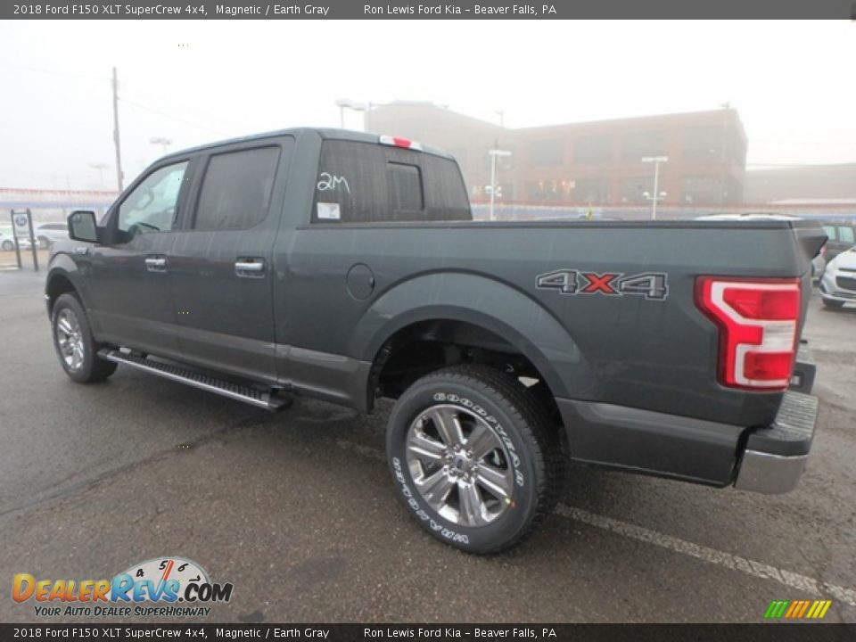 2018 Ford F150 XLT SuperCrew 4x4 Magnetic / Earth Gray Photo #4