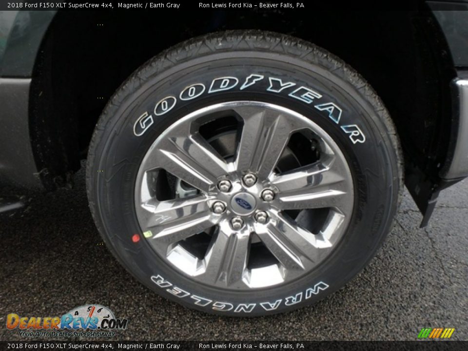 2018 Ford F150 XLT SuperCrew 4x4 Magnetic / Earth Gray Photo #9