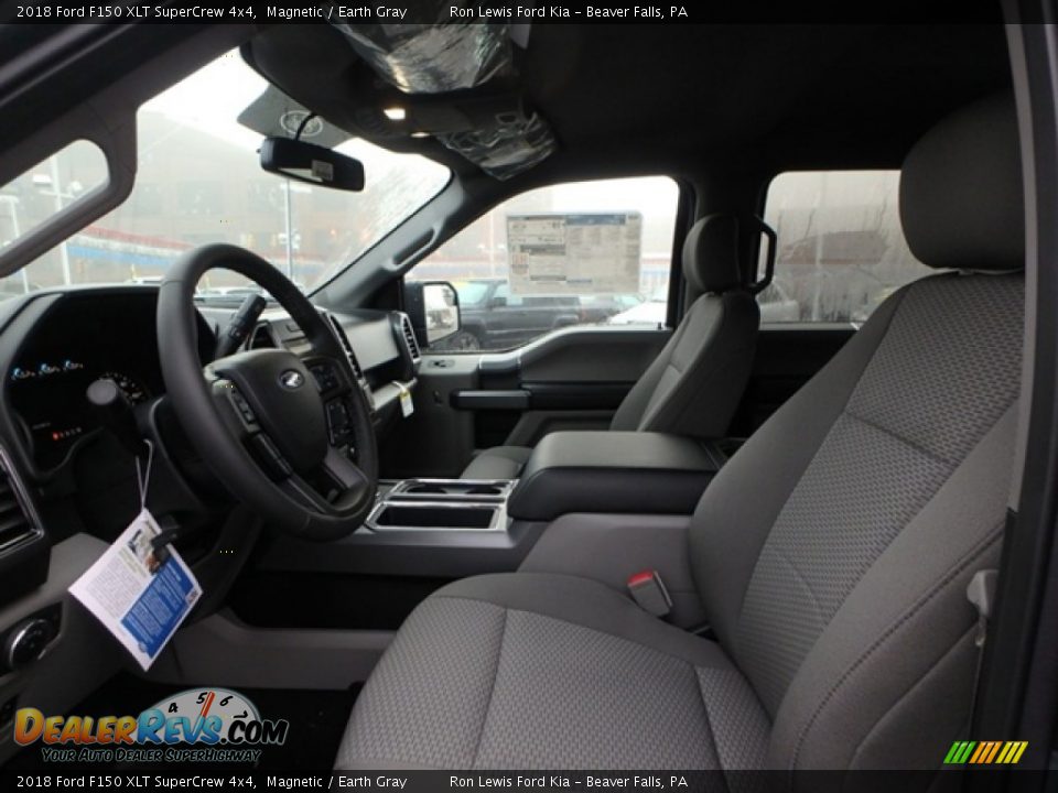 2018 Ford F150 XLT SuperCrew 4x4 Magnetic / Earth Gray Photo #10