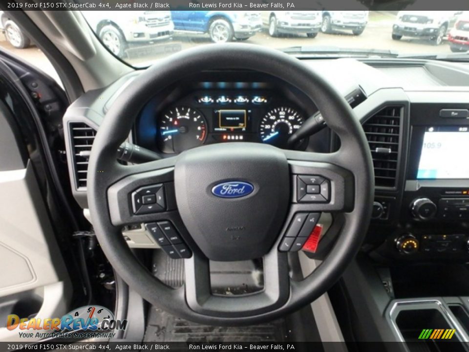 2019 Ford F150 STX SuperCab 4x4 Steering Wheel Photo #15
