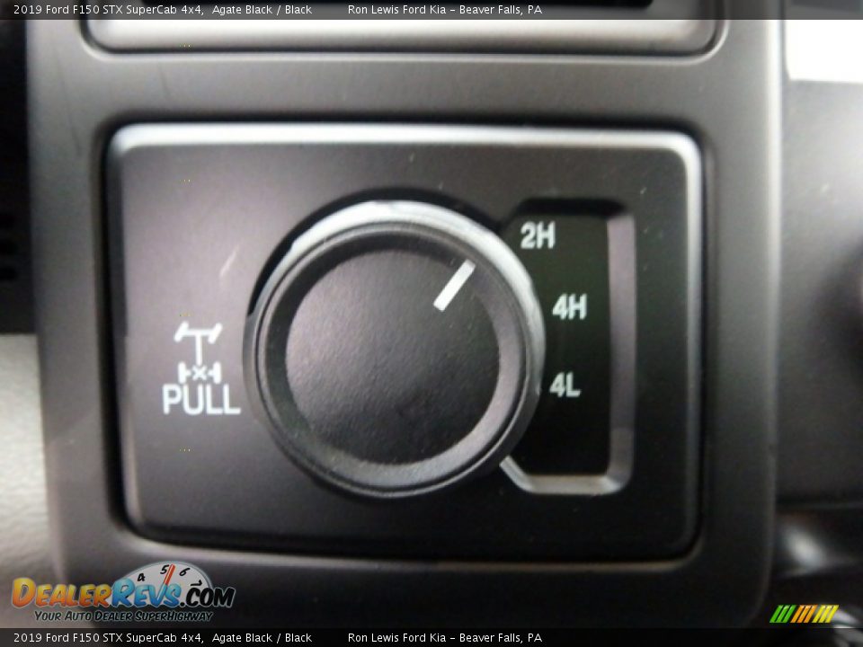 2019 Ford F150 STX SuperCab 4x4 Agate Black / Black Photo #17