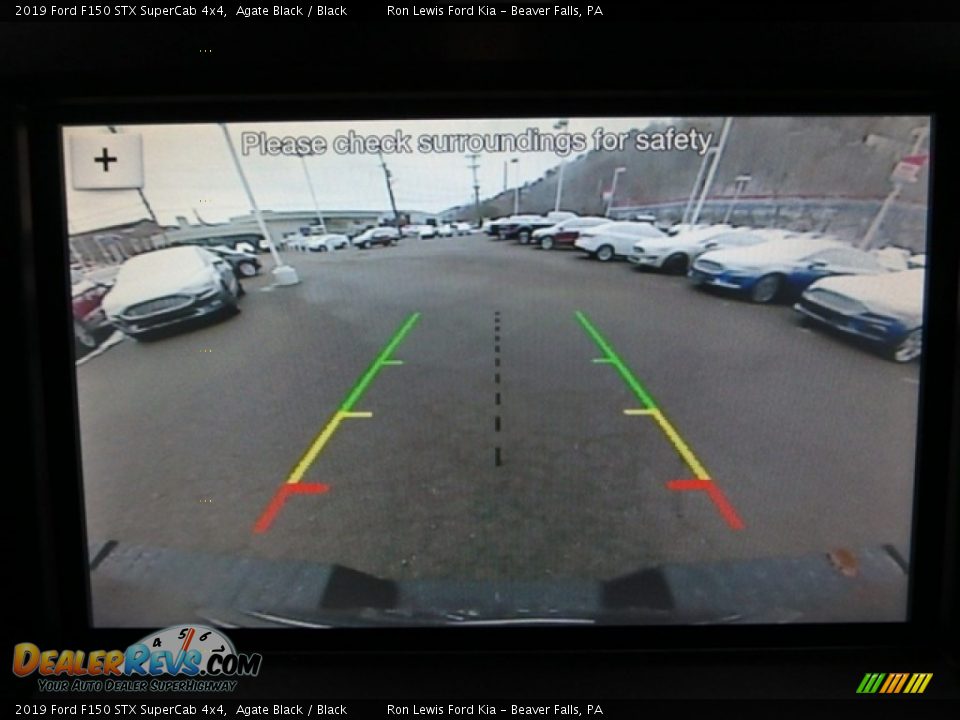 2019 Ford F150 STX SuperCab 4x4 Agate Black / Black Photo #19