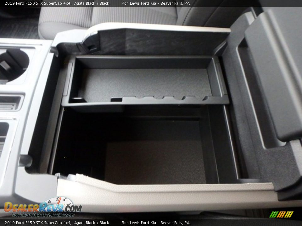 2019 Ford F150 STX SuperCab 4x4 Agate Black / Black Photo #20