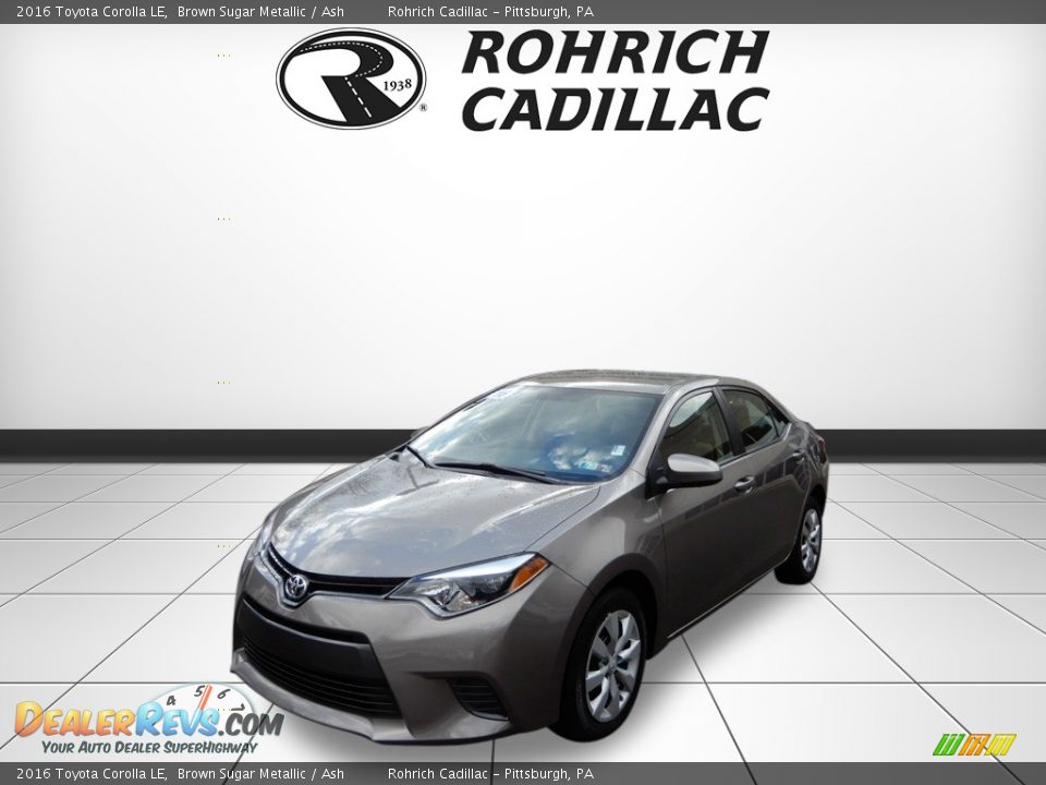 2016 Toyota Corolla LE Brown Sugar Metallic / Ash Photo #1