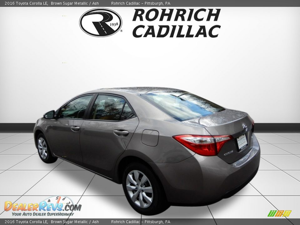 2016 Toyota Corolla LE Brown Sugar Metallic / Ash Photo #3