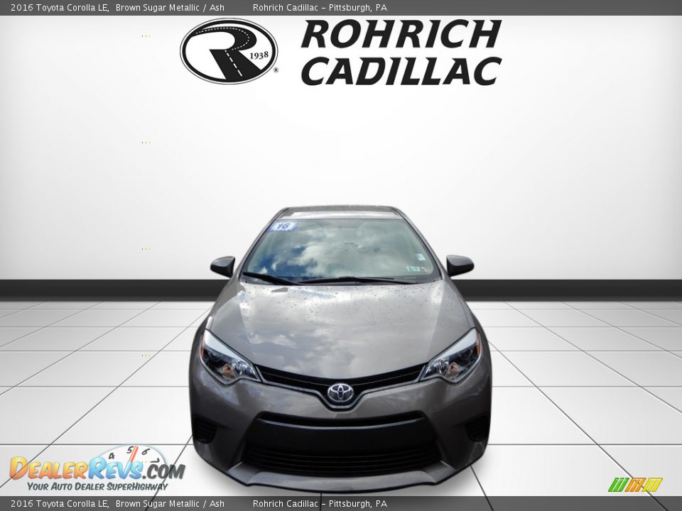 2016 Toyota Corolla LE Brown Sugar Metallic / Ash Photo #8