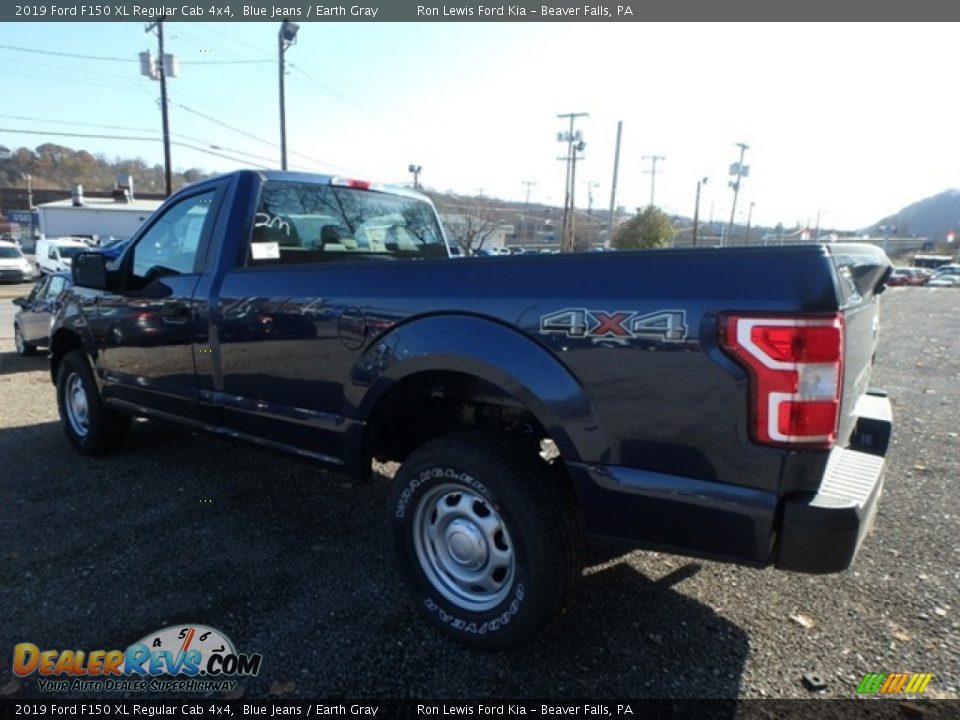 2019 Ford F150 XL Regular Cab 4x4 Blue Jeans / Earth Gray Photo #6