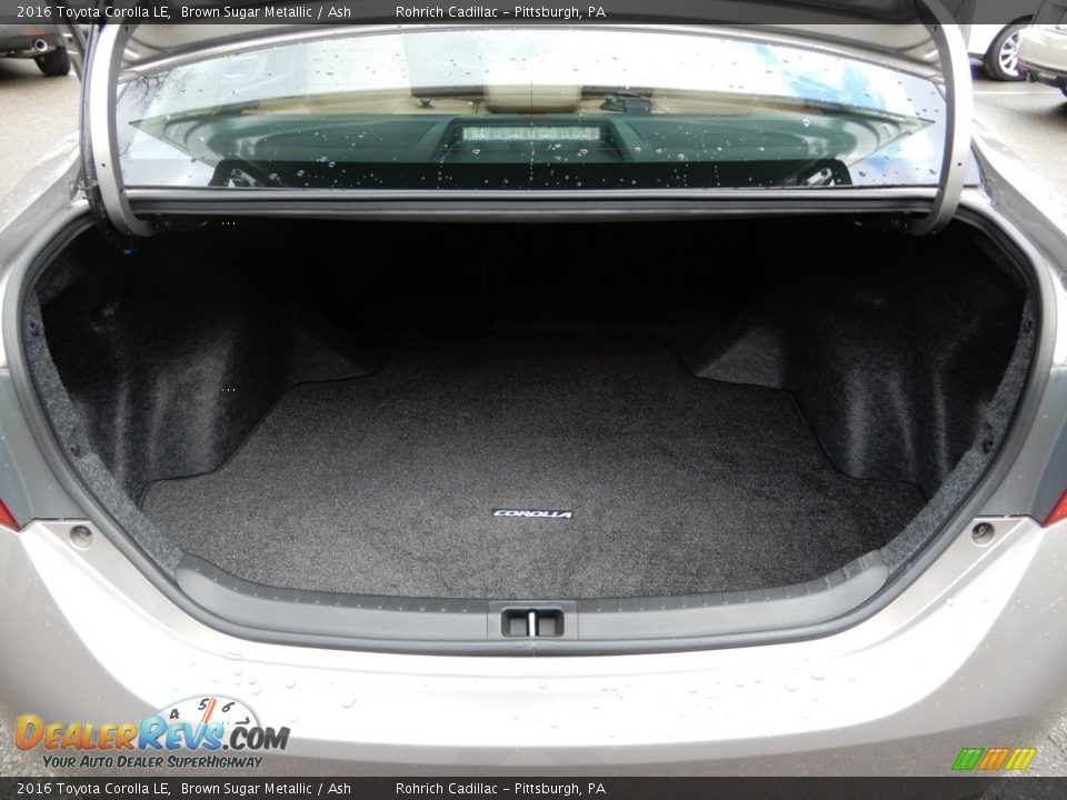 2016 Toyota Corolla LE Brown Sugar Metallic / Ash Photo #14