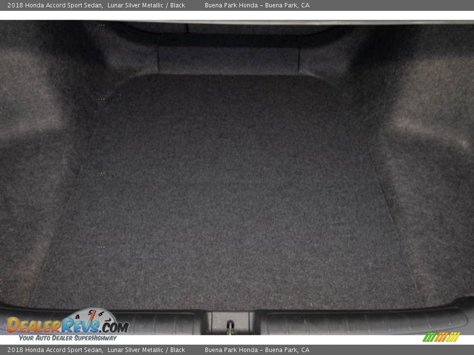 2018 Honda Accord Sport Sedan Lunar Silver Metallic / Black Photo #21