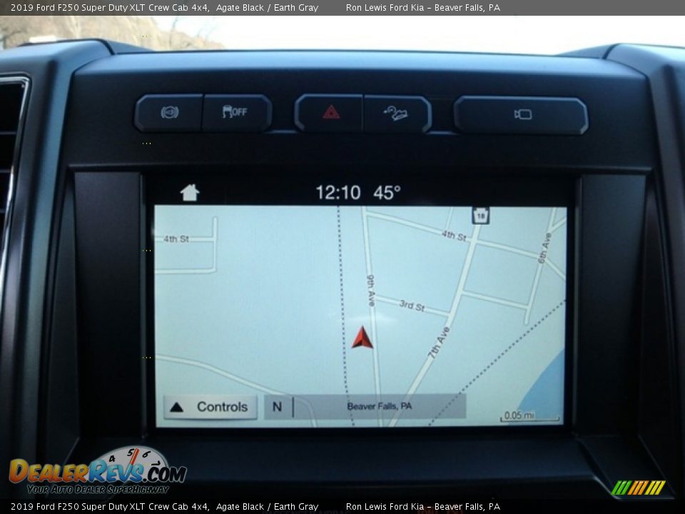 2019 Ford F250 Super Duty XLT Crew Cab 4x4 Agate Black / Earth Gray Photo #18